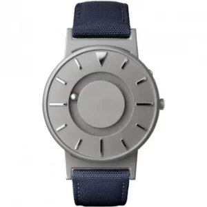Image of Unisex Eone The Bradley Canvas Blue Strap Titanium Watch