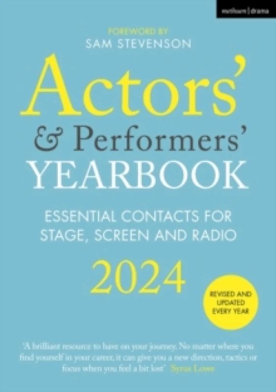 Image of Actors and Performers Yearbook 2024 Paperback / softback