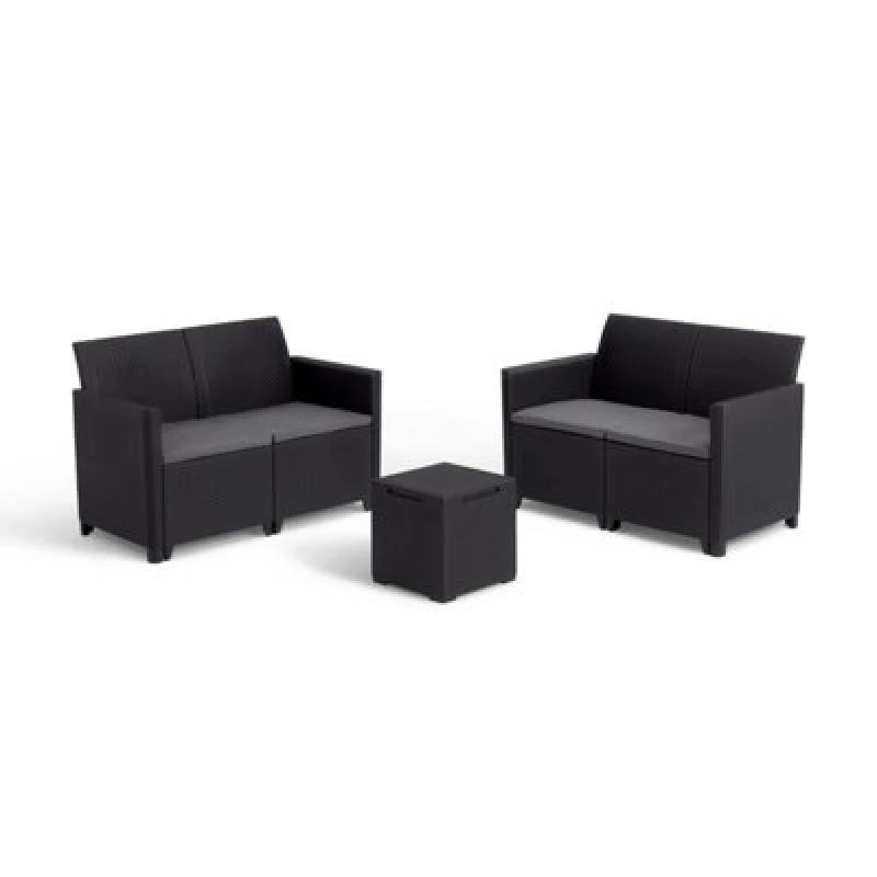 Image of Keter Marie 4Seater+Vigo Tab Gr+Clgr