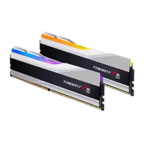 Image of 32GB (16GBx2) G.SKILL Trident Z5 RGB DDR5 PC 6400MHz C39 KIT Silver