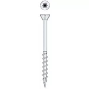 Image of Simpson - Strong-Tie TTFA4 Decking Screw 4.8 x 76 x 7mm T-20 6 Lobe A4 (316) Stainless Steel (100 Box)