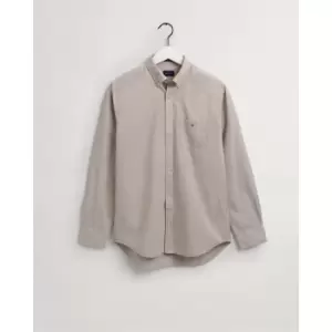 Image of Gant Broadcloth Shirt - Beige