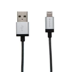 Image of Verbatim Lightning Cable Silver 120cm 48851