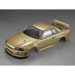 Image of Killerbody Nissan Skyline R34 195Mm Finished Body-Gold