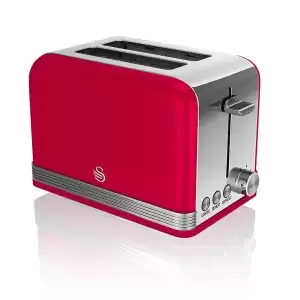 Image of Swan ST19010RN 2 Slice Retro Toaster