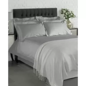 Image of Riva Home Como Duvet Set (Single) (Grey)
