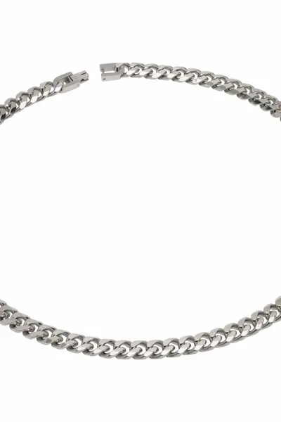 Image of Unique And Co Mens Unique & Co Chain Necklace LAK-126-50CM - One Size