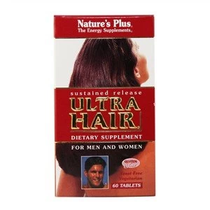 Image of Natures Plus Ultra Hair Sustained Release Tablets 60 Tabs