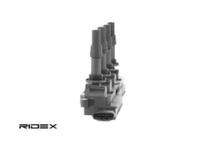 Image of RIDEX Ignition coil 689C0033 Coil pack,Ignition coil pack OPEL,SAAB,VAUXHALL,Corsa C Schragheck (X01),Meriva A (X03),Astra H Caravan (A04)