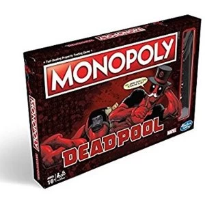 Image of Deadpool Monopoly Board Game