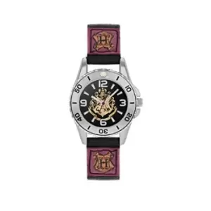 Image of Warner Brothers Harry Potter Black Fabric Strap Watch HP5100