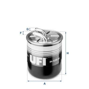 Image of 24.436.00 UFI Fuel Filter