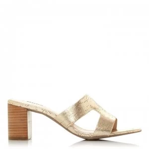 Image of Dune London Jooper Sandals Ladies - Gold Cork