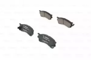 Image of Bosch 0986424694 BP407 Brake Pad Set Disc Brake Front Axle