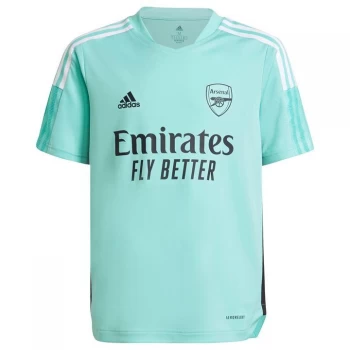 Image of adidas Arsenal Training Shirt 2021 2022 Junior - Mint