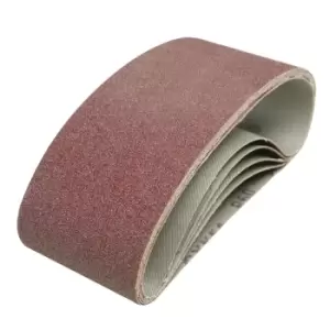 Image of Silverline Sanding Belts 75 x 457mm 5pk 60 Grit 185706