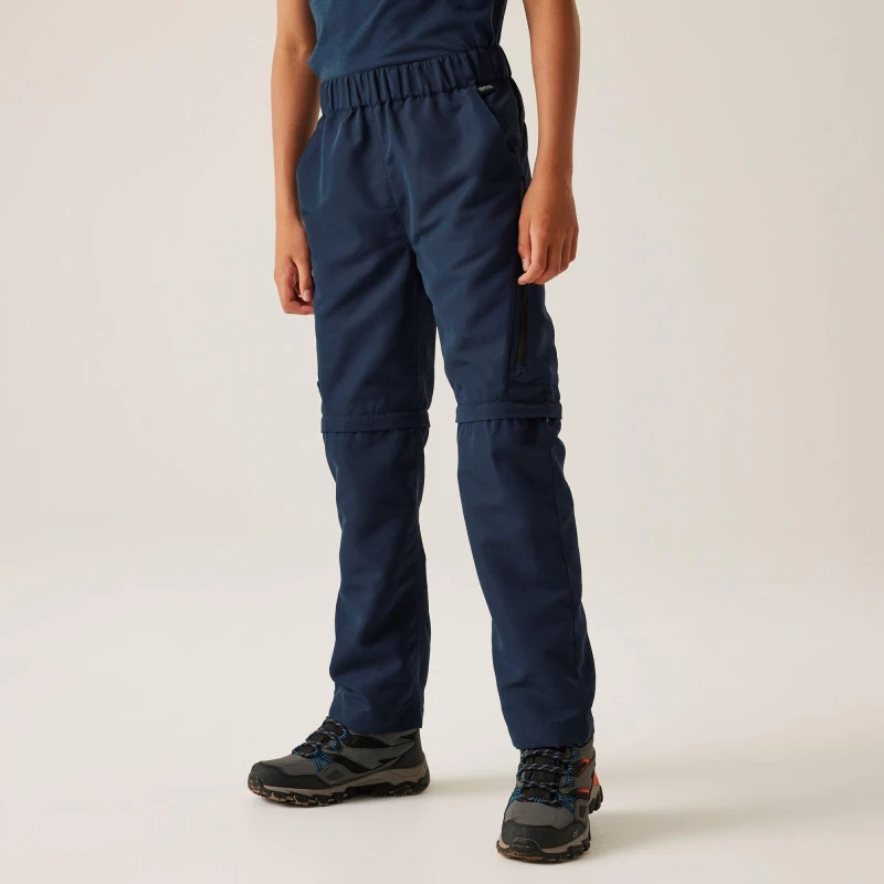 Image of Children's zip-up Trousers Regatta Sorcer III Bleu Unisex 14 ans