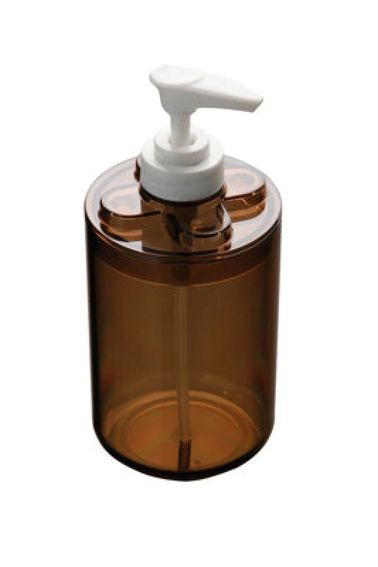 Image of Premier Housewares Opacity Smoke Brown Plastic Lotion Dispenser Brown