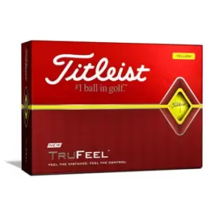 Image of Titleist DT TruSoft 12 Pack Golf Balls - Red