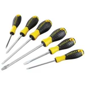 Image of Stanley STHT0-60209 0-60-209 Essential Screwdriver Set, 6 Piece SL/PH