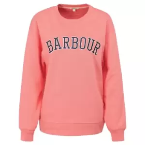Image of Barbour Womens Northumberland Overlayer Pink Punch 16
