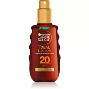 Image of Ambre Solaire Ideal Bronze Protective Oil Spray Spf20 150ml