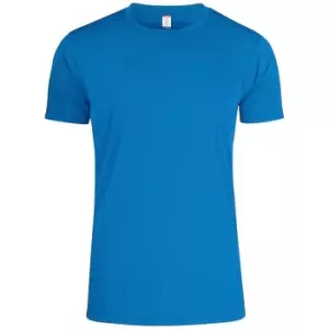 Image of Clique Mens Active T-Shirt (M) (Royal Blue)