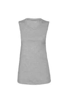 Image of Bella + Canvas Womens/Ladies Jersey Tank Top (L) (Athletic Heather)