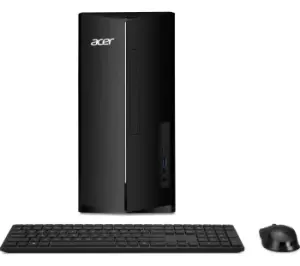Image of Acer Aspire TC-1760 Desktop PC - Intel Core i7, 1TB HDD & 256GB SSD, Black