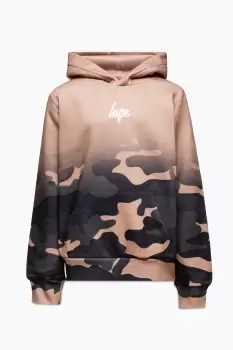 Image of Sand Camo Mini Script Hoodie