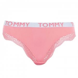 Image of Tommy Bodywear Lace Brazilian Briefs - SUGAR CORAL TGN