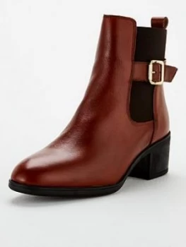 Image of Carvela Comfort Rasp Ankle Boots - Tan, Size 6, Women