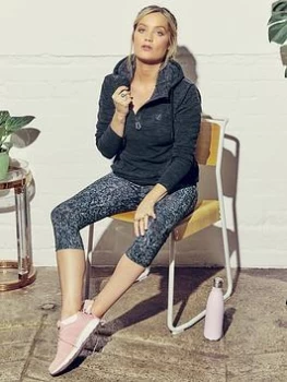 Image of Dare 2b Laura Whitmore Obsessed Swarovski Embellished Pullover Hoodie - Black, Size 10, Women