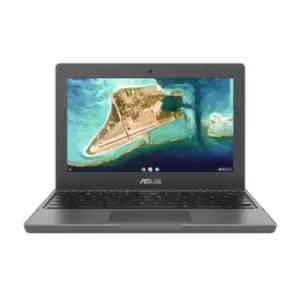 Image of ASUS Chromebook CR1 CR1100CKA-GJ0016-3Y notebook N4500 29.5cm (11.6") HD Intel Celeron N 4GB LPDDR4x-SDRAM 64GB eMMC WiFi 6 (802.11ax) ChromeOS Grey