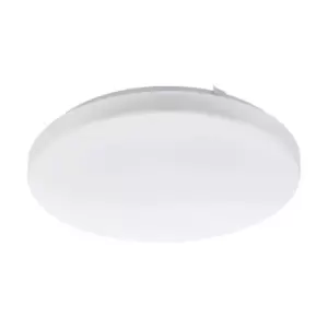 Image of Wall Flush Ceiling Light Colour White Shade White Plastic Bulb LED 17.3W