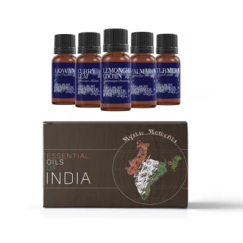 Image of Mystic Moments Oils Of India Essential Oils Gift Starter Pack