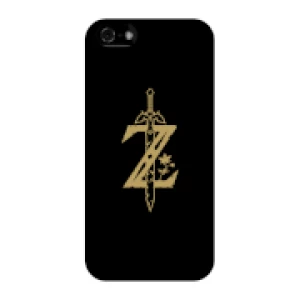 Image of Nintendo The Legend Of Zelda Master Sword Phone Case - iPhone 5C - Snap Case - Matte