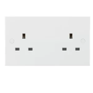 Image of KnightsBridge 13A 2G Unswitched Socket