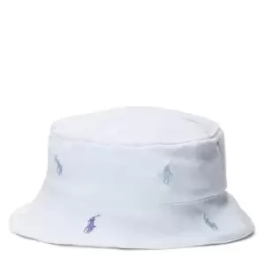 Image of Polo Ralph Lauren Polo Bucket Hat Bb32 - Blue