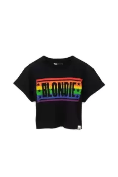 Image of Rainbow Crop T-Shirt