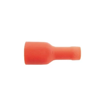 Image of Wiring Connectors - Red - Female Slide-On - 6.3mm - Pack of 25 - PWN773 - Wot-nots