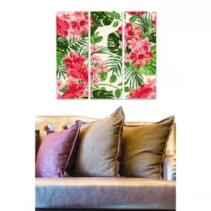 Image of MDF56814761 Multicolor Decorative MDF Painting (3 Pieces)