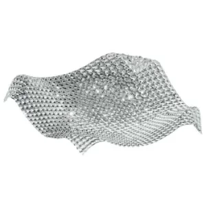 Image of Fan Europe RUMBA Ceiling Light Transparent, Crystal 72x16x72cm