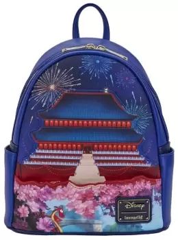 Image of Mulan Loungefly - Castle Light Mini backpacks multicolour