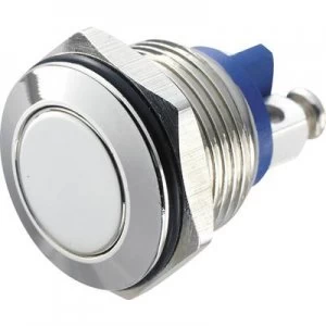 Image of TRU COMPONENTS GQ 16F N Tamper proof pushbutton 48 Vdc 2 A 1 x OffOn IP65 momentary