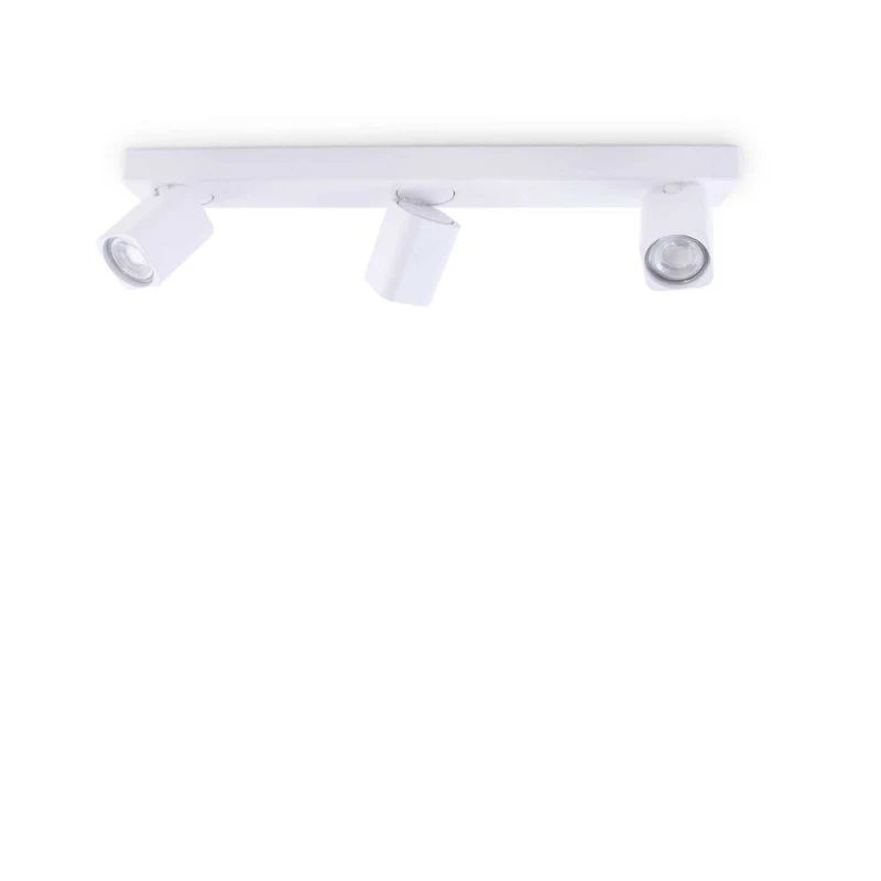 Image of IDEAL LUX Ideal Lux - Rudy 3 Light Ceiling Spotlight Bar White 8021696294810