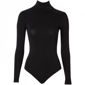 Image of Wolford Colorado roll neck body - Black