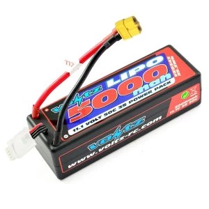Image of Voltz 5000Mah Hard Case 11.1V 50C Lipo Stick Pack Xt60