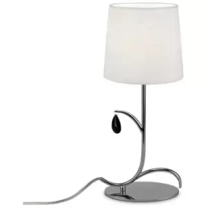 Image of Table lamp Andrea Chrome polished 1 bulb 45cm