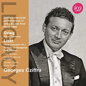 Image of Georges Cziffra - Grieg: Piano Concerto/Liszt: Piano Concerto No. 1/... CD